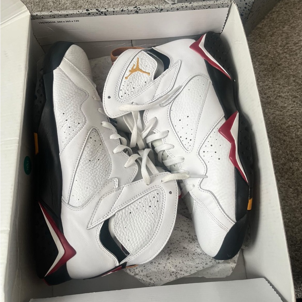Air Jordan 7 Retro White Sneakers